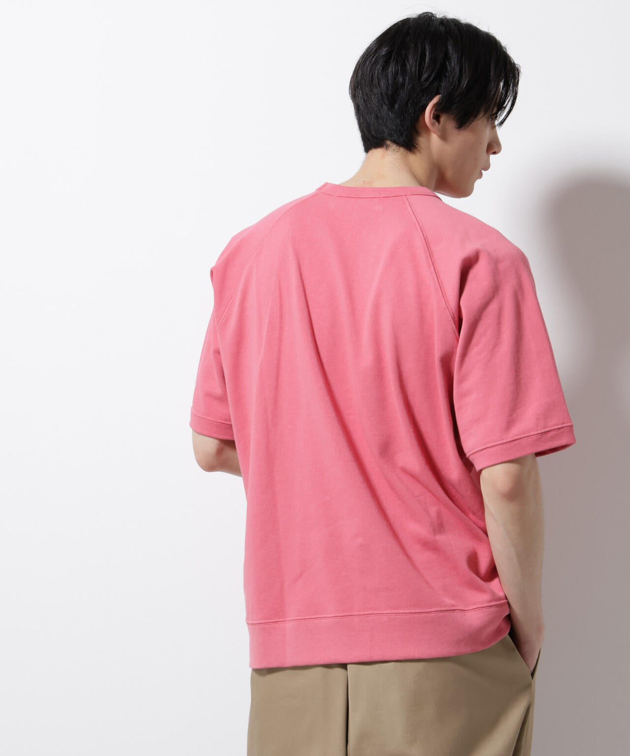 ヘビーウェイトコットンラグランスリーブTシャツ 6685224201