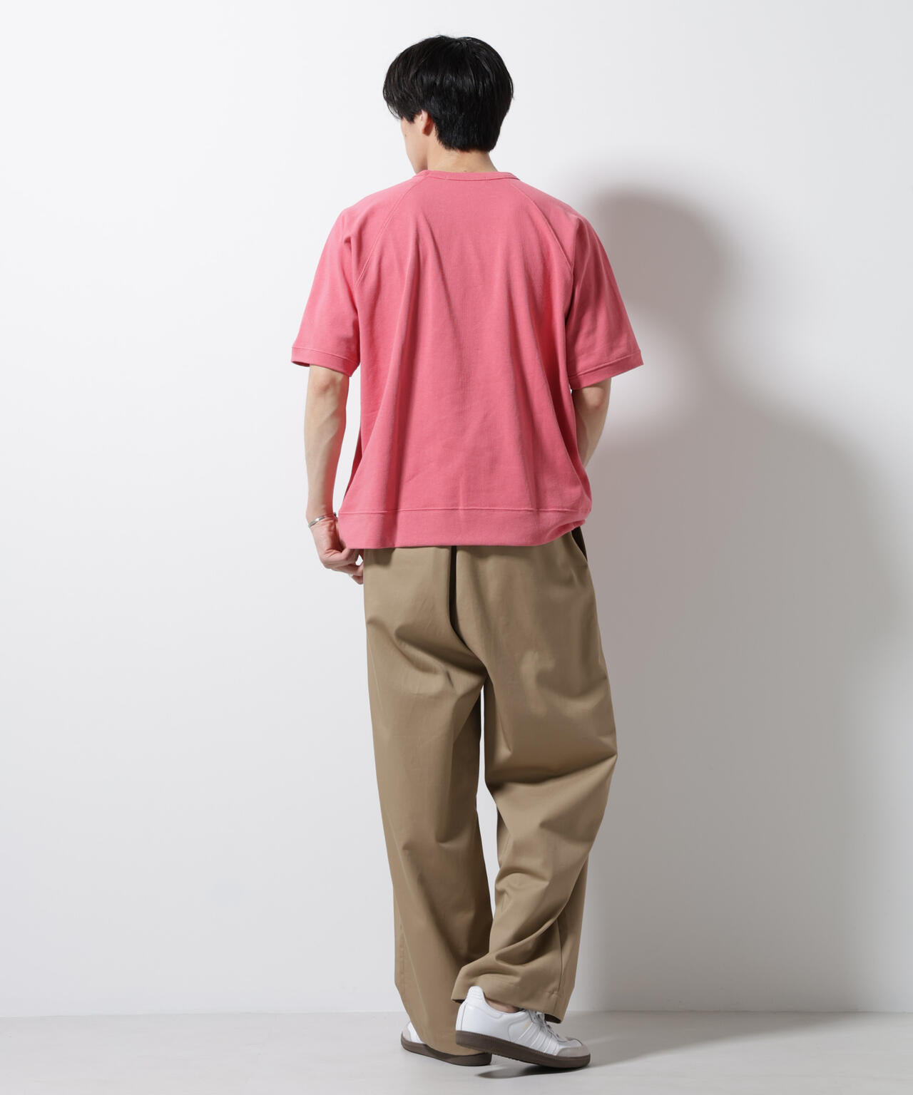 ヘビーウェイトコットンラグランスリーブTシャツ 6685224201