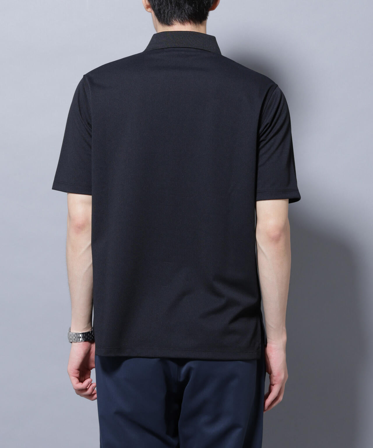 「N POLO」 AERO FREEZE 鹿の子ポロシャツ 6685224207