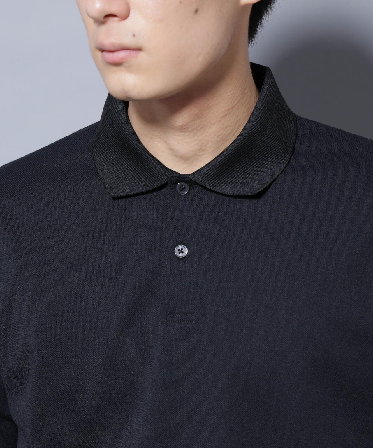 「N POLO」 AERO FREEZE 鹿の子ポロシャツ 6685224207