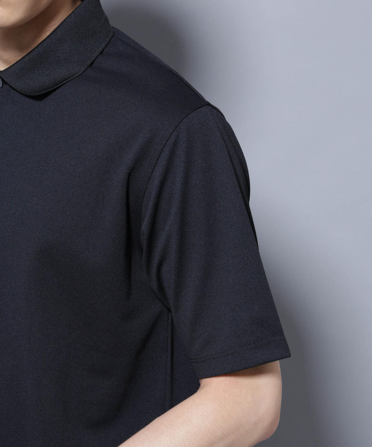 「N POLO」 AERO FREEZE 鹿の子ポロシャツ 6685224207