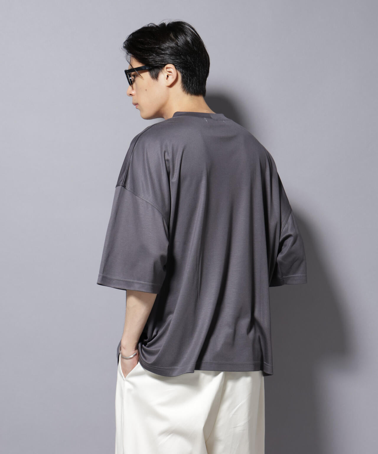 MIYATA×NANO JAPAN MADE キュプラ混 Tシャツ 6685224208