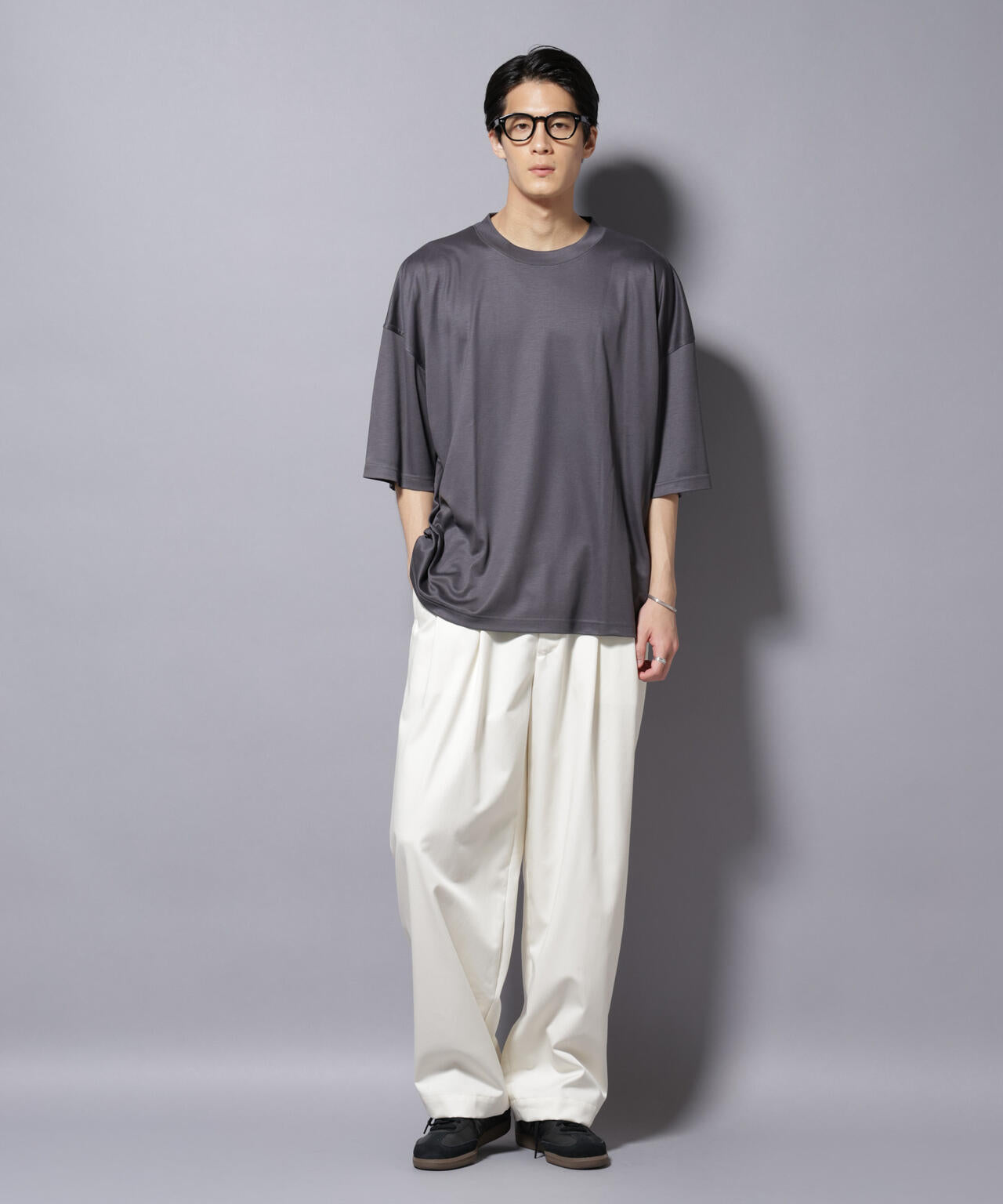 MIYATA×NANO JAPAN MADE キュプラ混 Tシャツ 6685224208