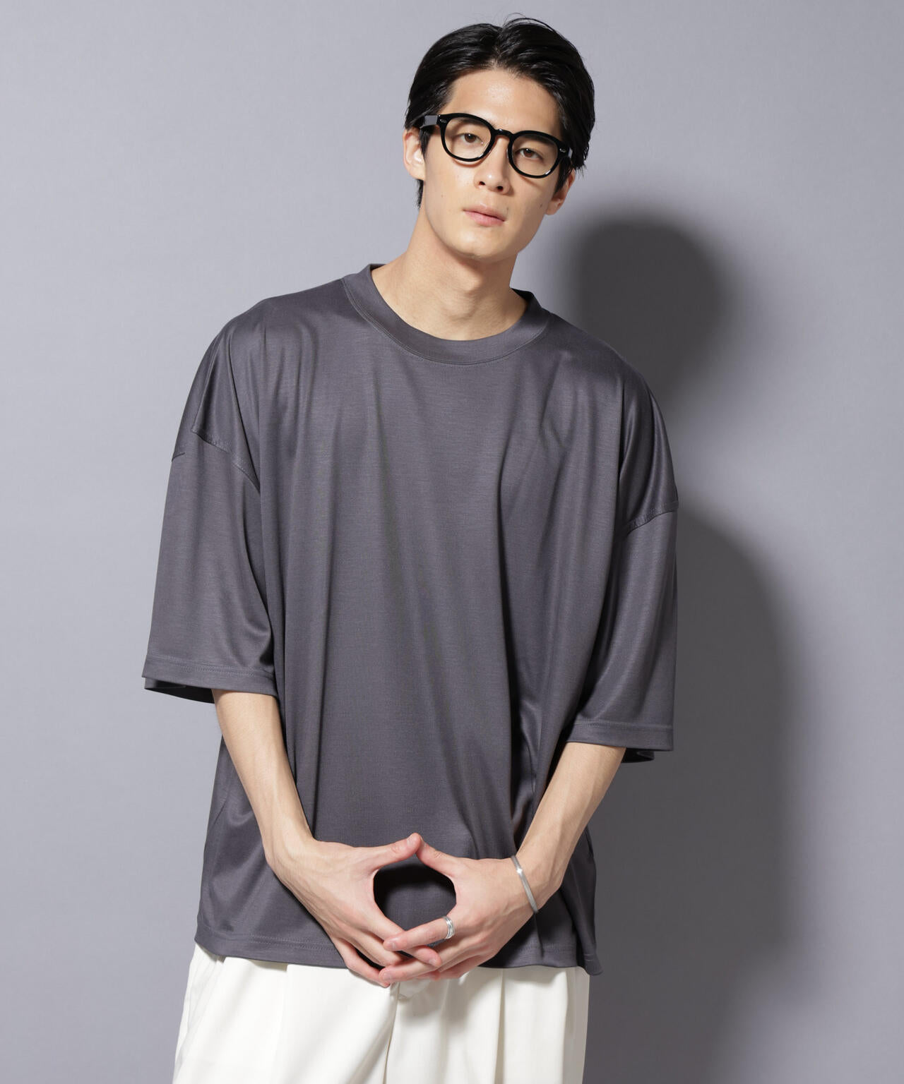 MIYATA×NANO JAPAN MADE キュプラ混 Tシャツ 6685224208
