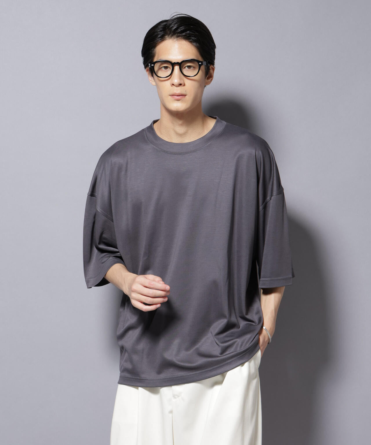 MIYATA×NANO JAPAN MADE キュプラ混 Tシャツ 6685224208