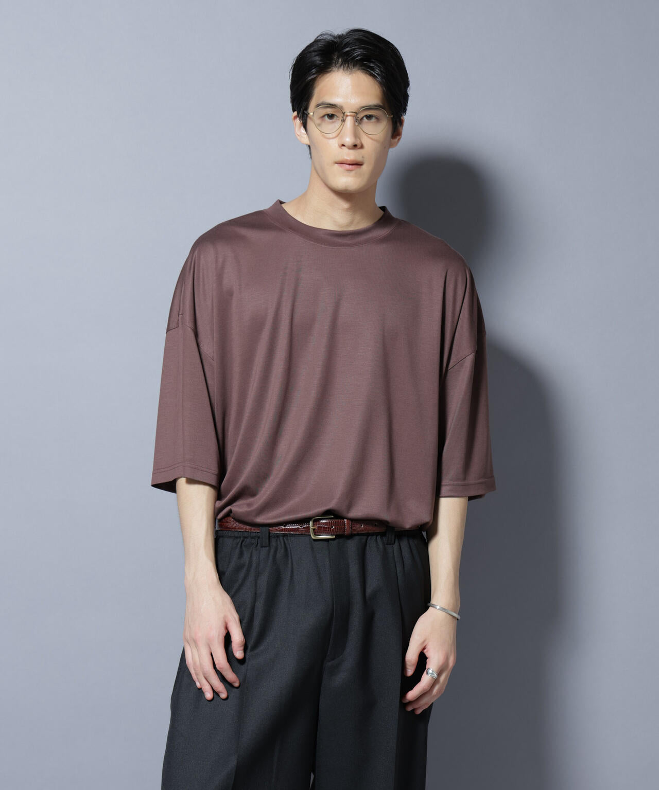 MIYATA×NANO JAPAN MADE キュプラ混 Tシャツ 6685224208