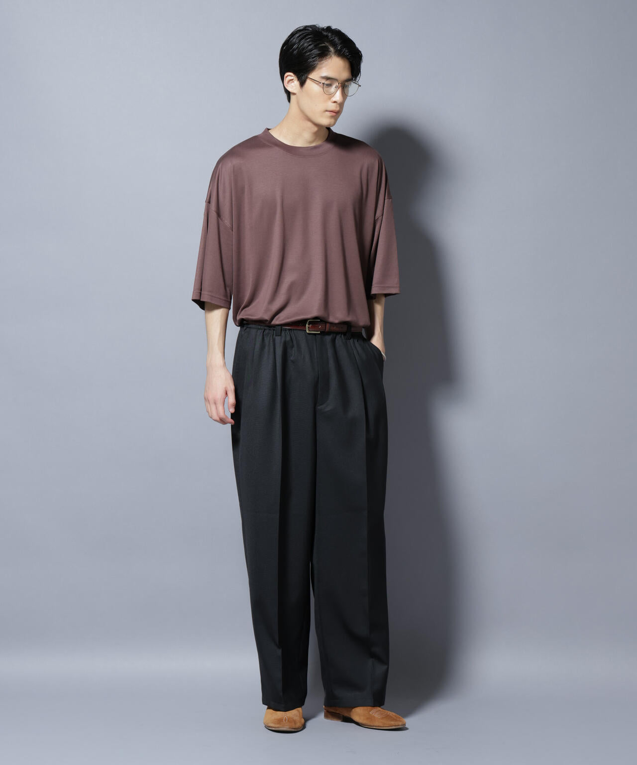 MIYATA×NANO JAPAN MADE キュプラ混 Tシャツ 6685224208