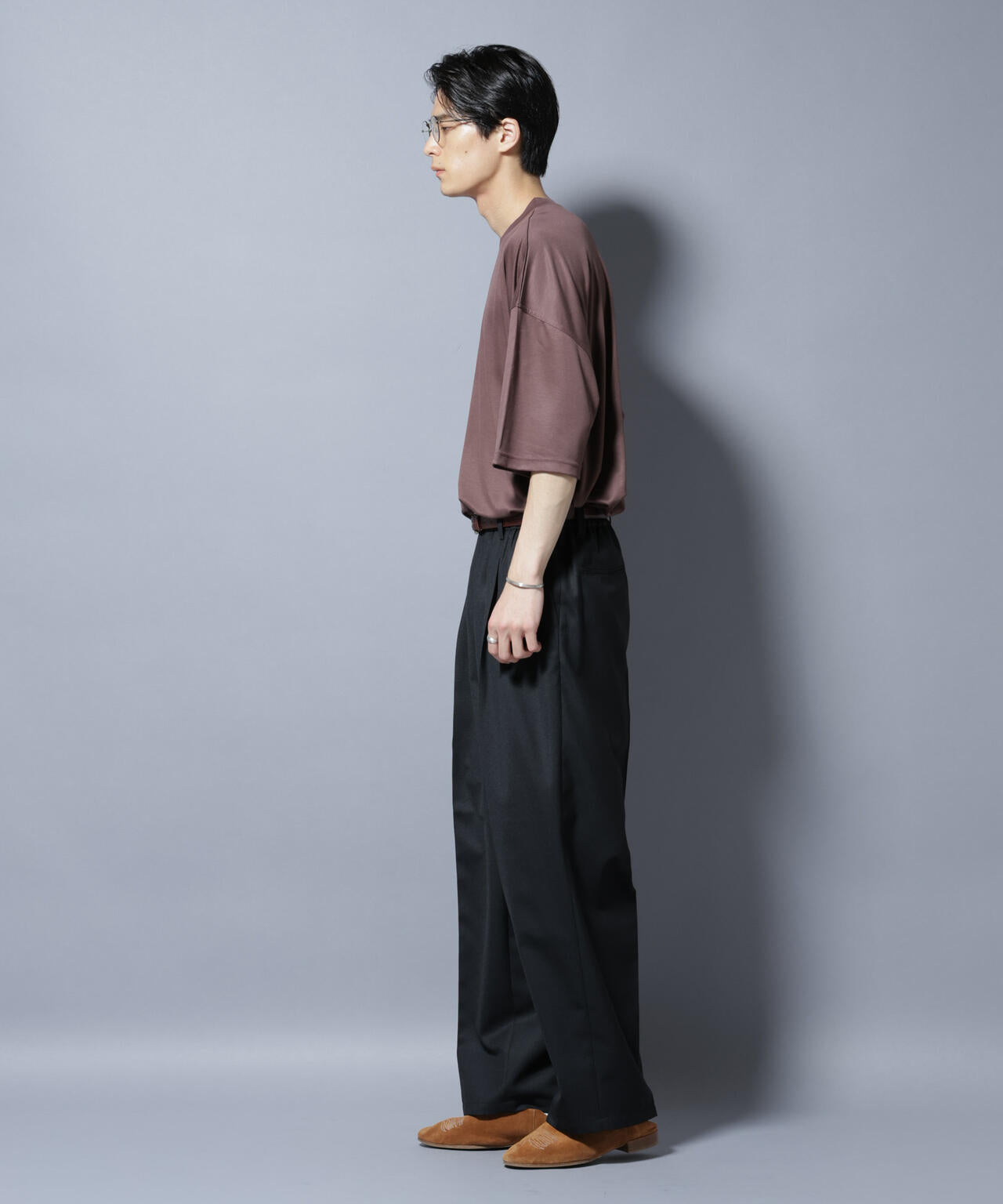 MIYATA×NANO JAPAN MADE キュプラ混 Tシャツ 6685224208