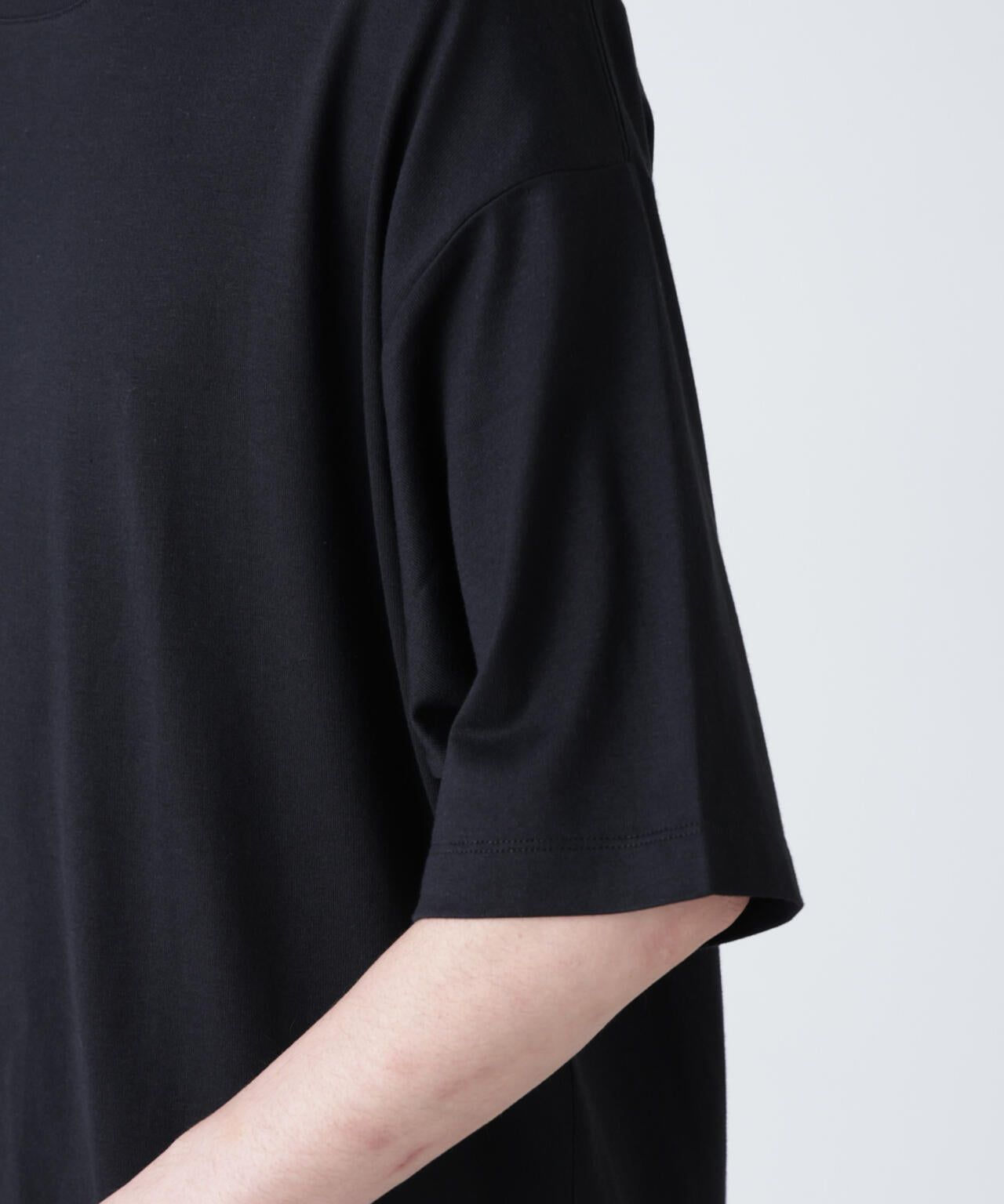 WEB限定/Anti Soaked(R) 汗染み防止 クルーネック ビッグシルエットTシャツ 6685224222