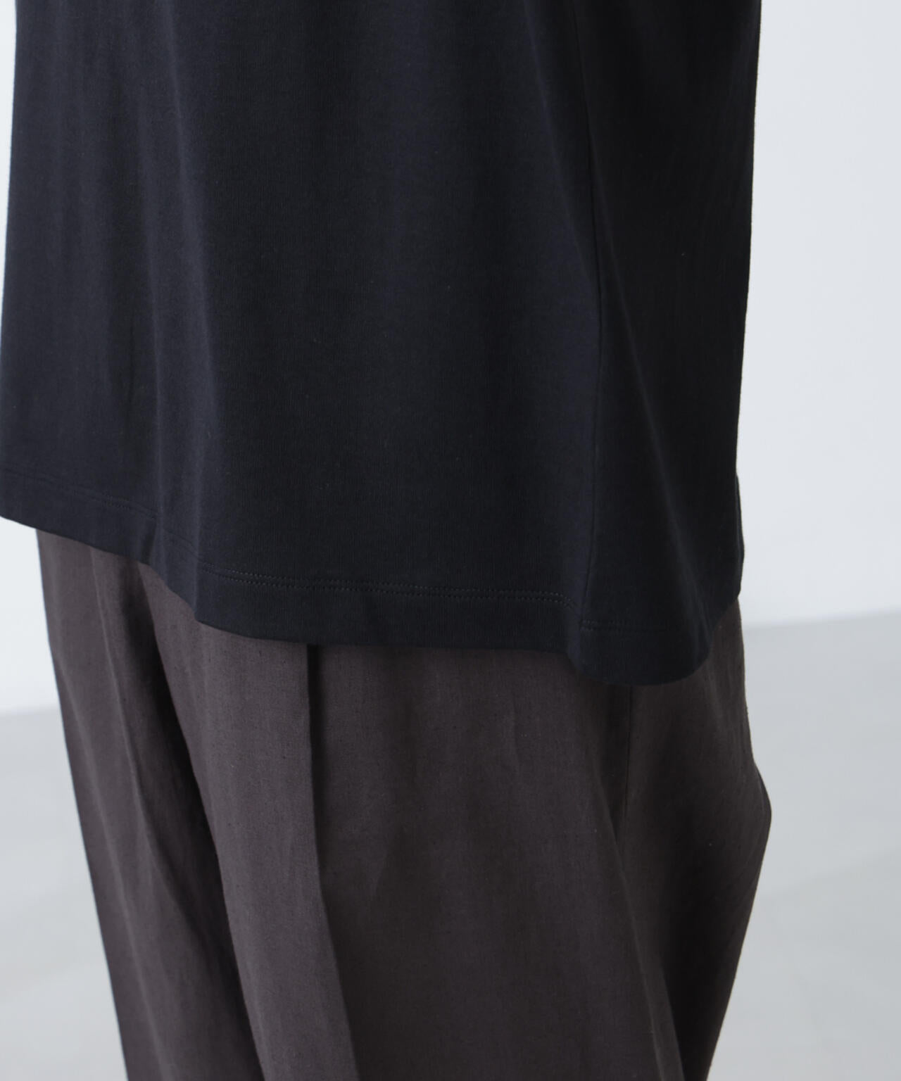 WEB限定/Anti Soaked(R) 汗染み防止 クルーネック ビッグシルエットTシャツ 6685224222