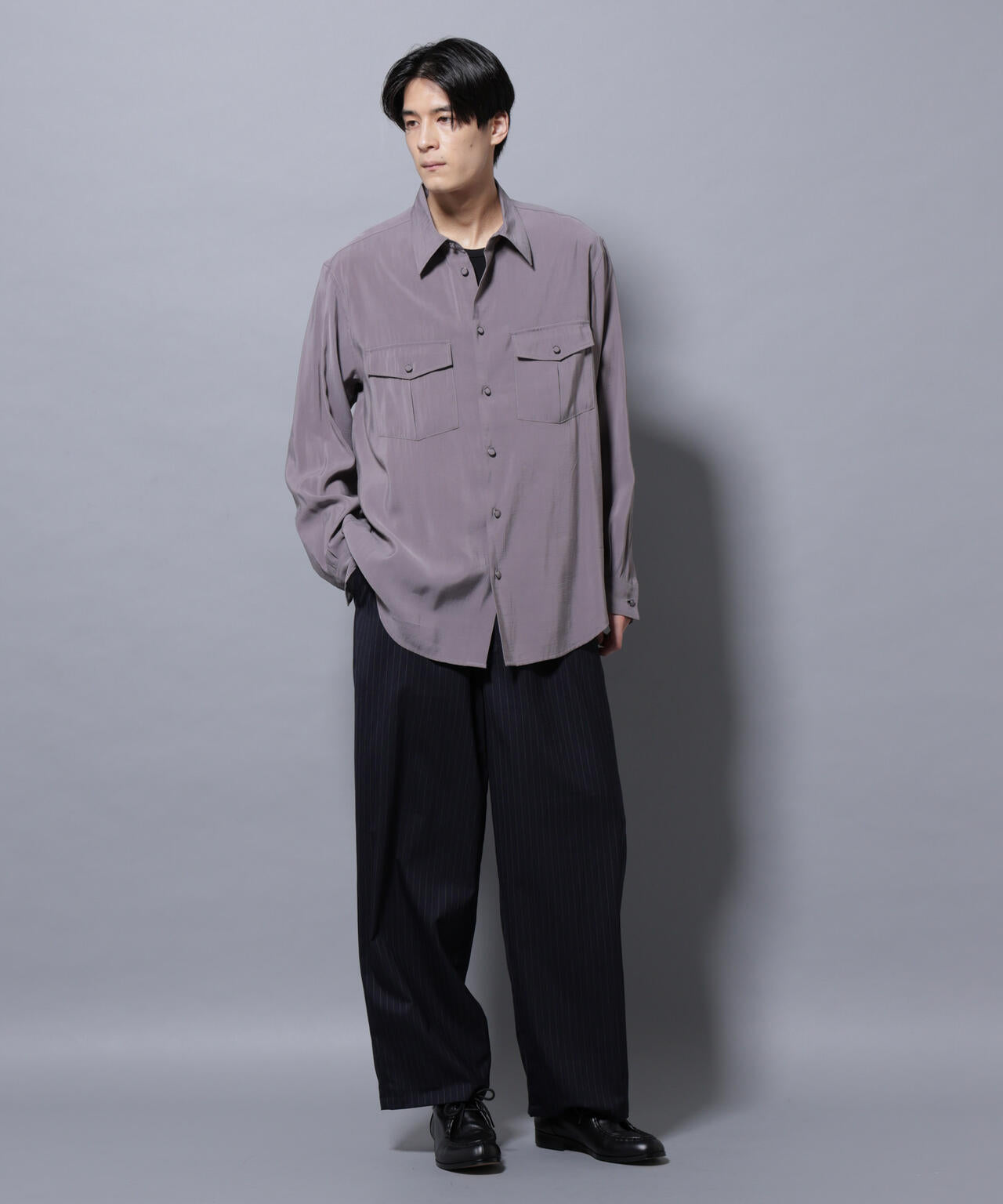 「大人のワイドパンツ」TWソロテックスワイドイージースラックス 6685227201