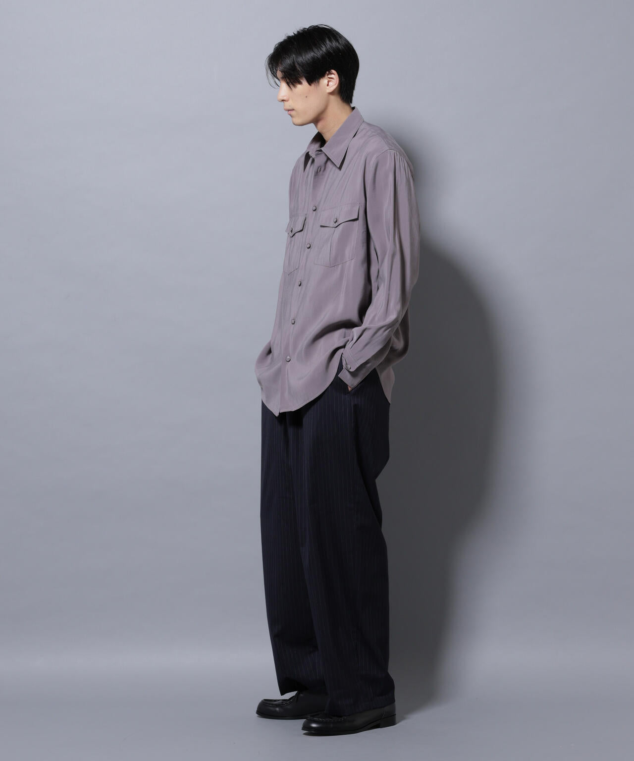 「大人のワイドパンツ」TWソロテックスワイドイージースラックス 6685227201