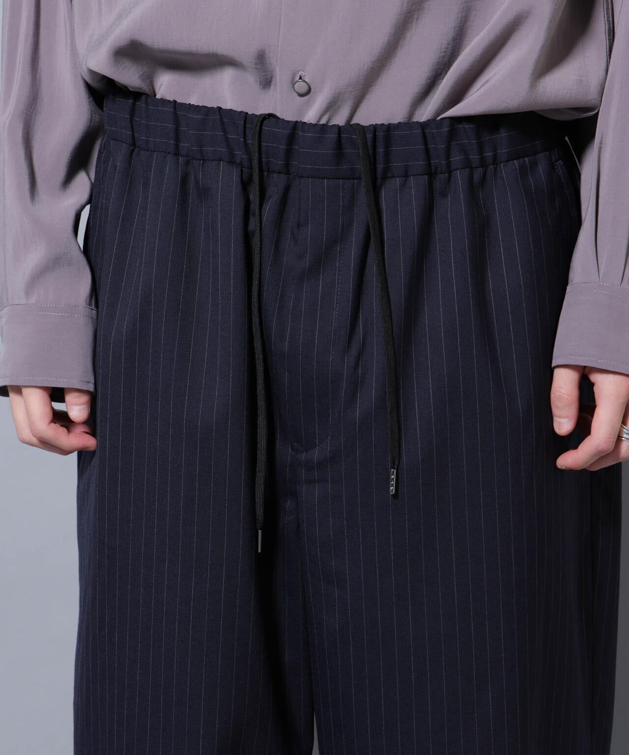 「大人のワイドパンツ」TWソロテックスワイドイージースラックス 6685227201