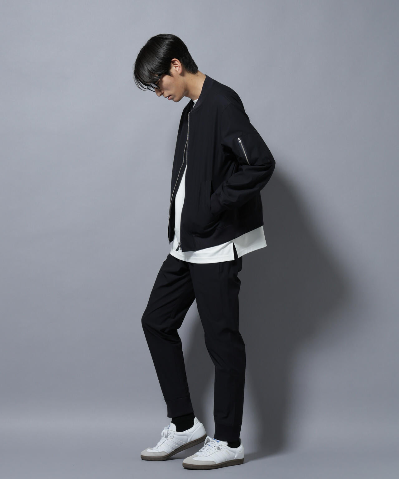 「N TROUSERS BASIC」TEXBRID(R) ジョガーパンツ/ストレッチ・撥水(セットアップ可) 6685227204