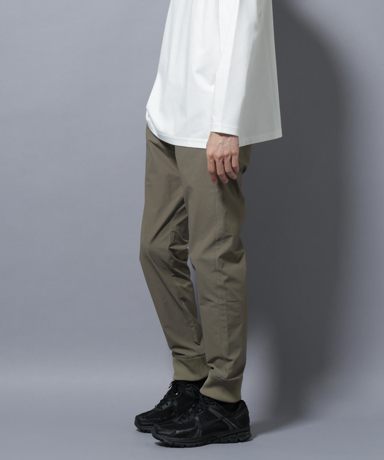「N TROUSERS BASIC」TEXBRID(R) ジョガーパンツ/ストレッチ・撥水(セットアップ可) 6685227204