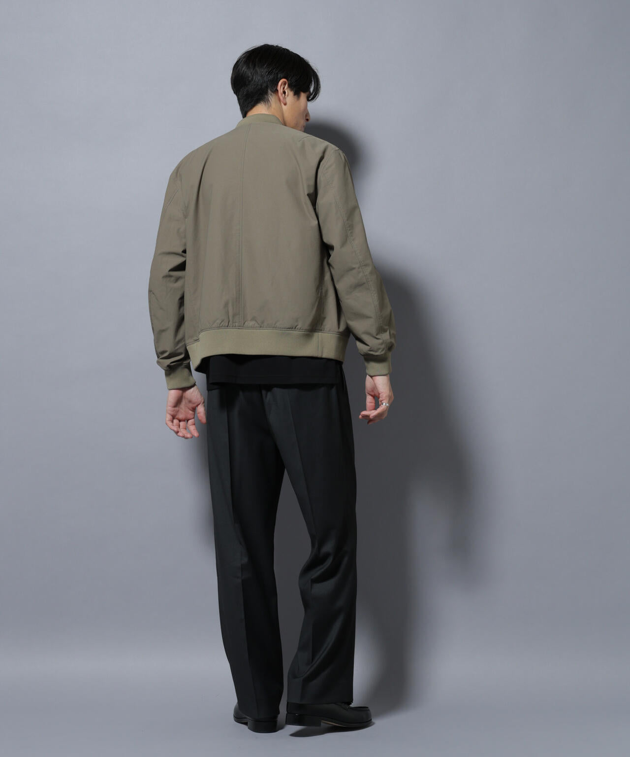 DELEGANTEエアリーサキソニー/CHK/ST ストレートFITパンツ(セットアップ可) 6685227205