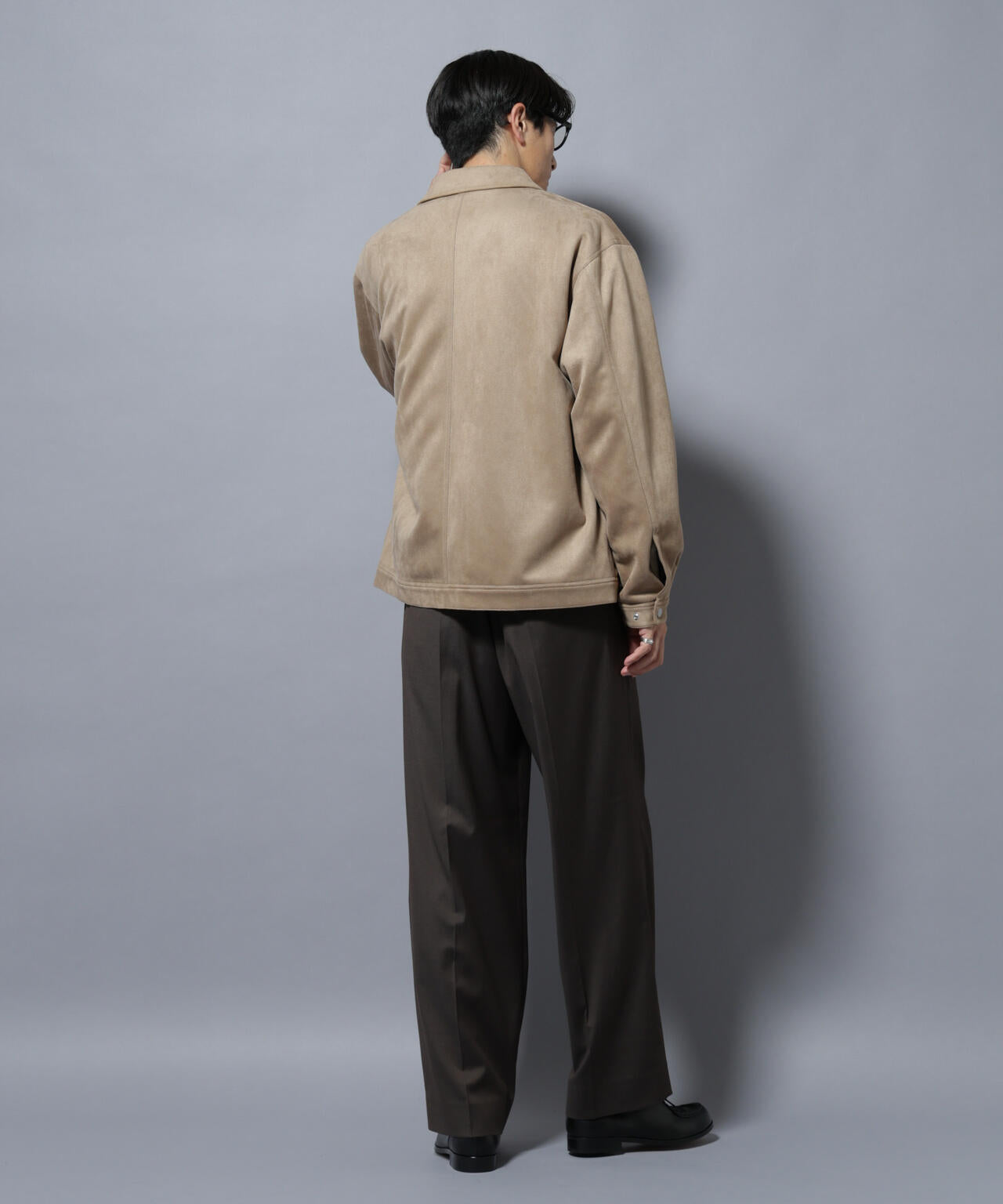 DELEGANTEエアリーサキソニー/CHK/ST ストレートFITパンツ(セットアップ可) 6685227205