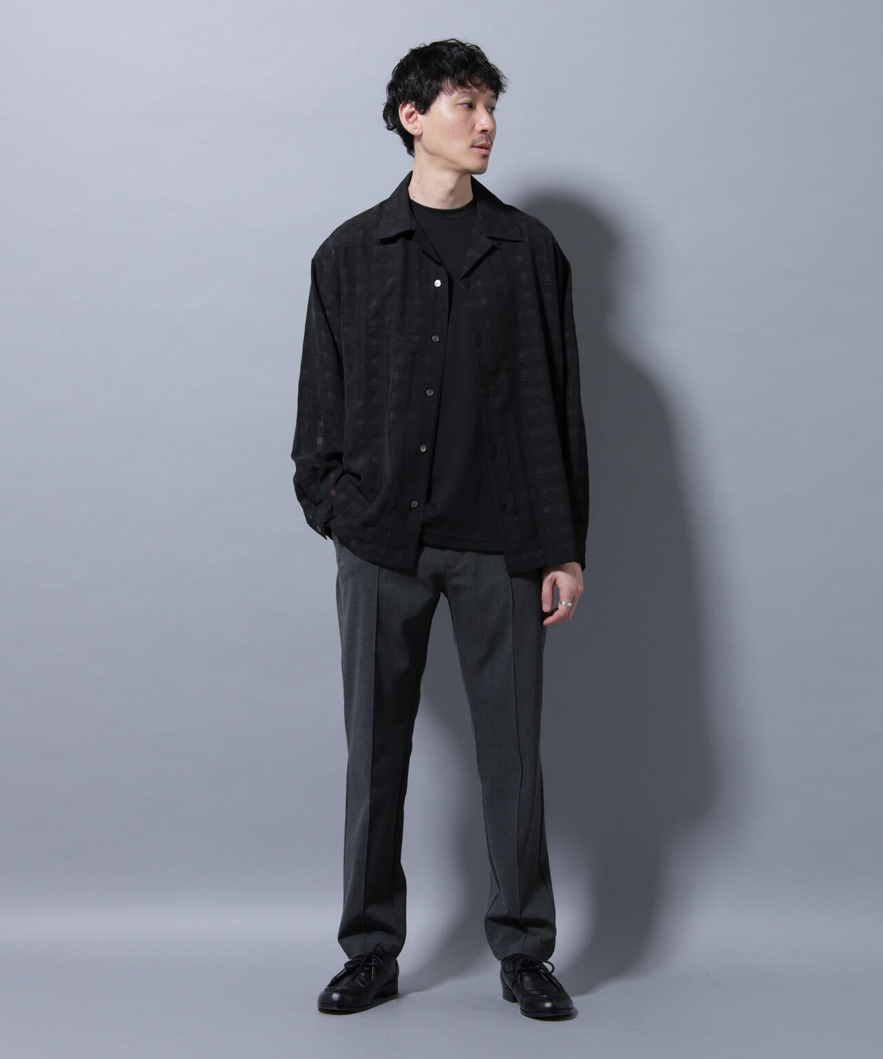 サイドリブストレッチイージーパンツ 6685227211