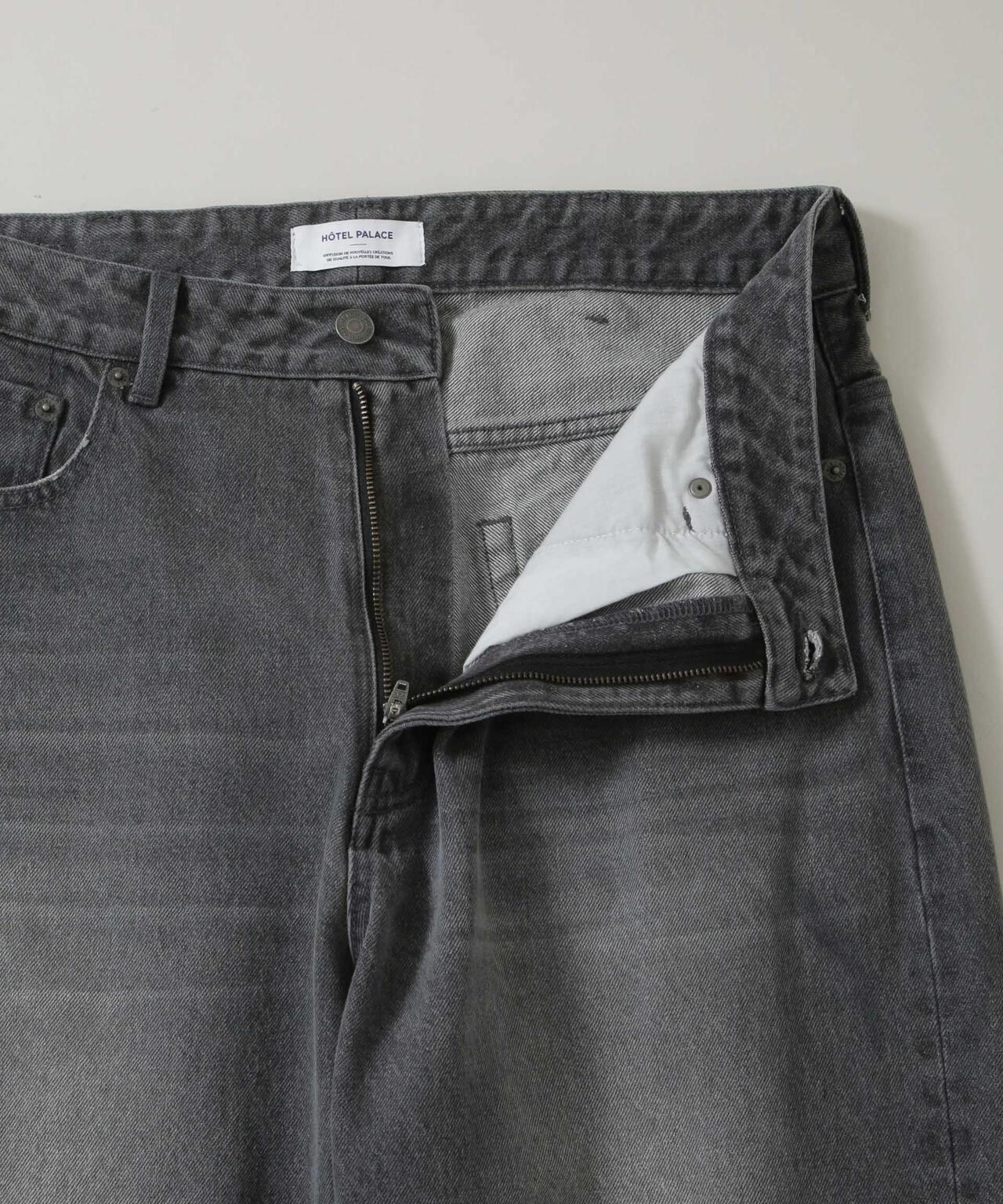 「HOTEL PALACE」 フェードデニム ルーズシルエットパンツ 6685227213