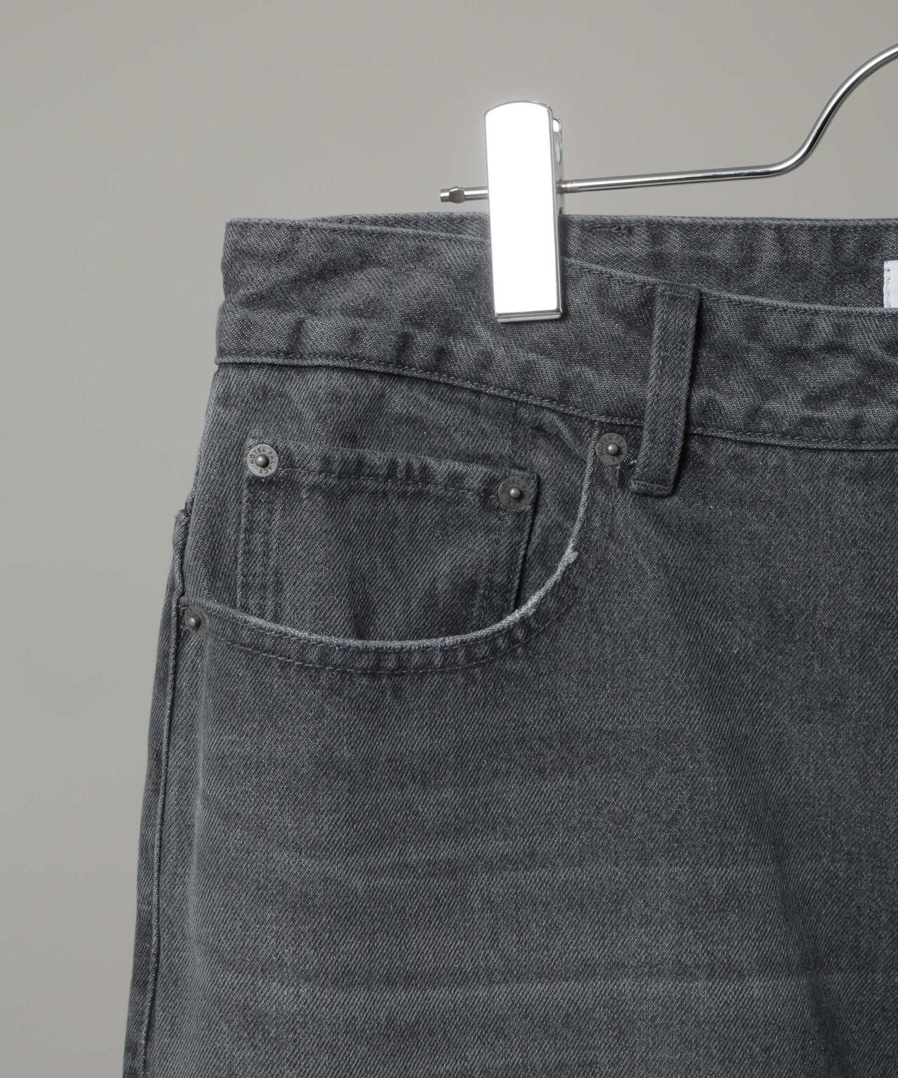 「HOTEL PALACE」 フェードデニム ルーズシルエットパンツ 6685227213