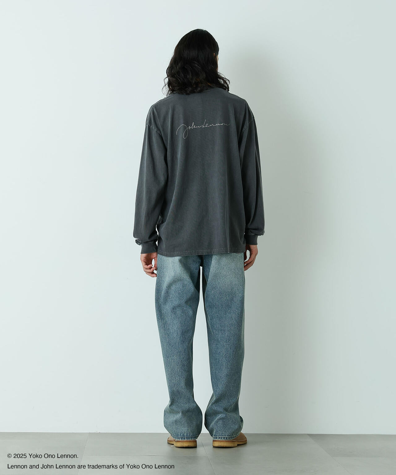 「HOTEL PALACE」 フェードデニム ルーズシルエットパンツ 6685227213