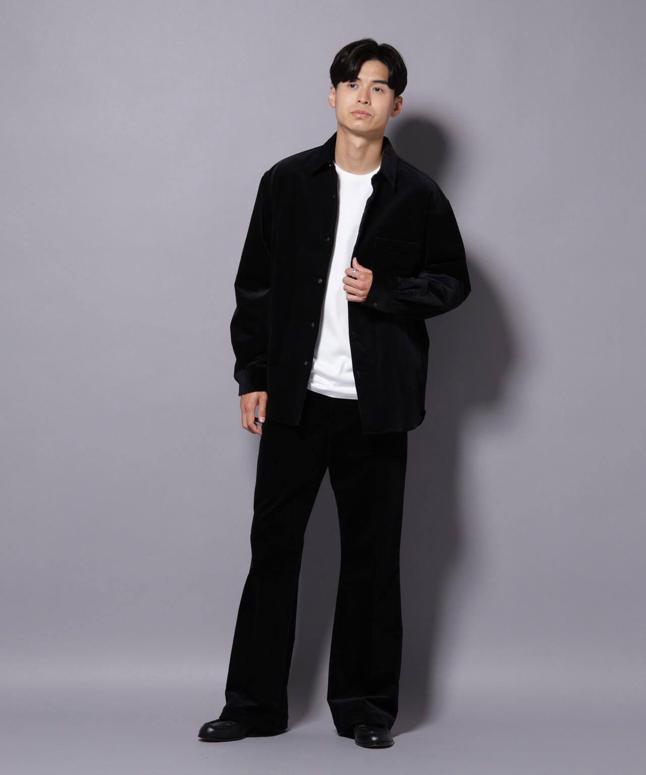 AIRコーデュロイ ライトフレアパンツ/STRETCH(セットアップ可) 6685227226