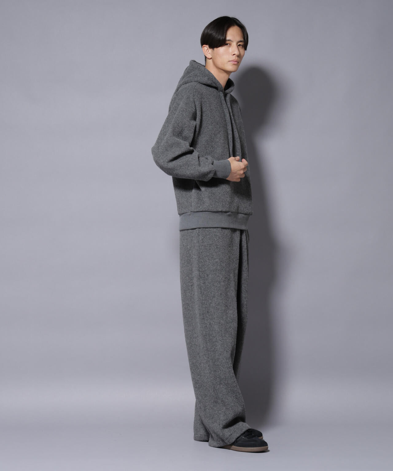 MIYATA×NANO JAPANMADE ウールコットンイージーパンツ 6685227227