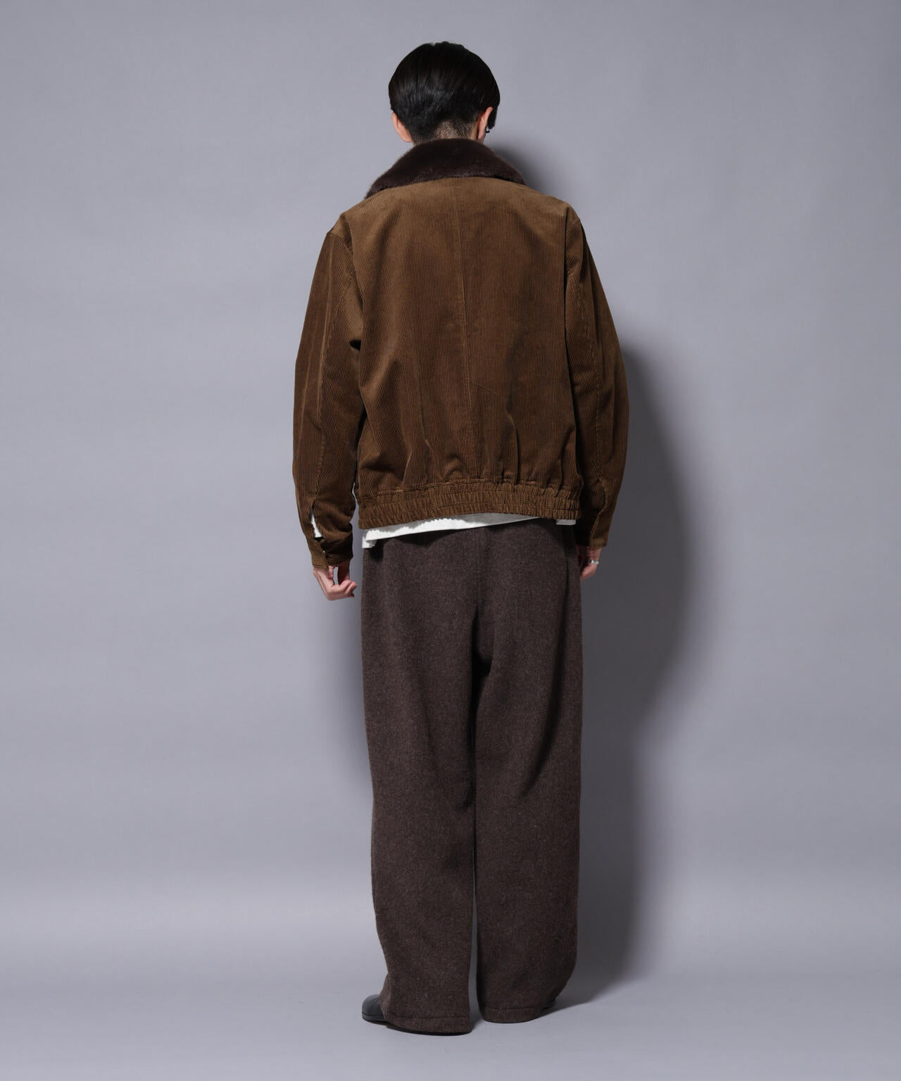 MIYATA×NANO JAPANMADE ウールコットンイージーパンツ 6685227227