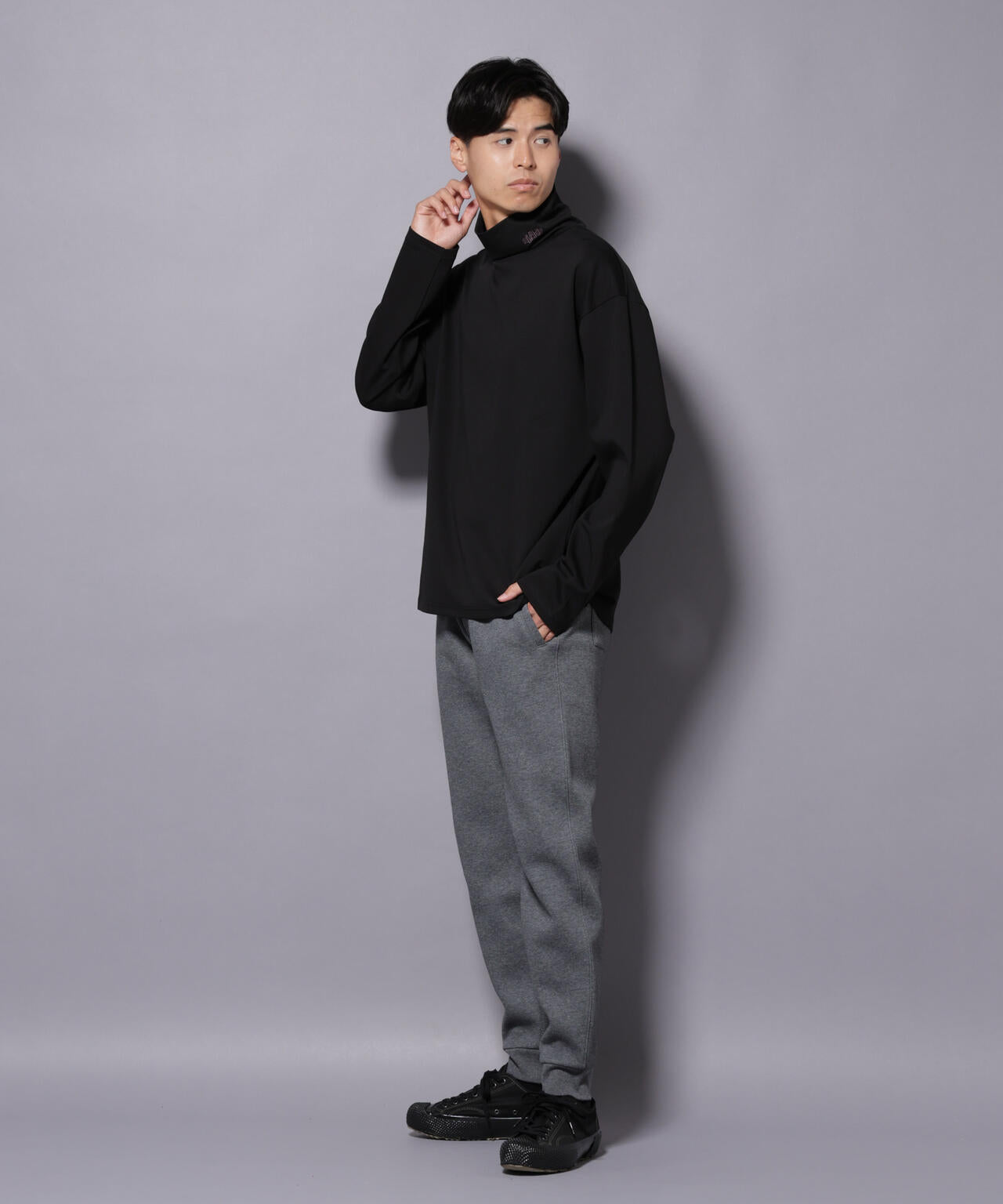 「NJ/CLUB」 コアフリース裏起毛ジョガーパンツ 6685227230