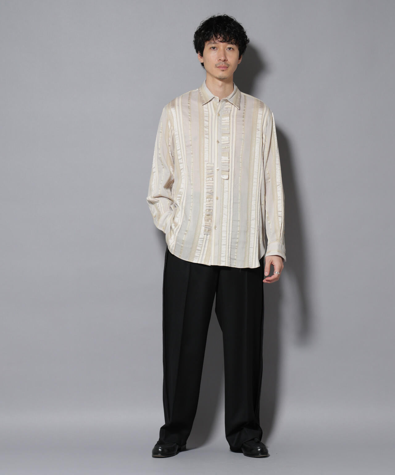 「ASSEMBLANC」インサイドアウトセレモニーパンツ 6685227241