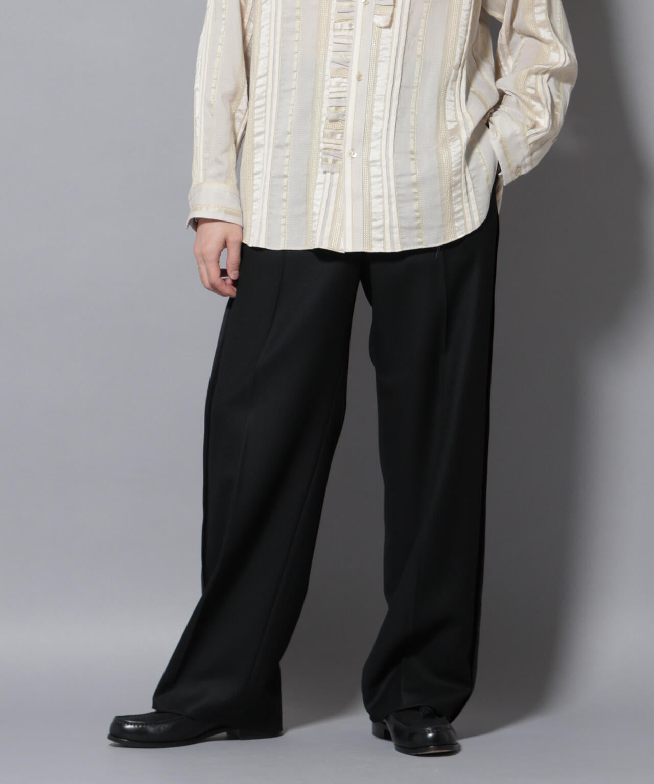 「ASSEMBLANC」インサイドアウトセレモニーパンツ 6685227241
