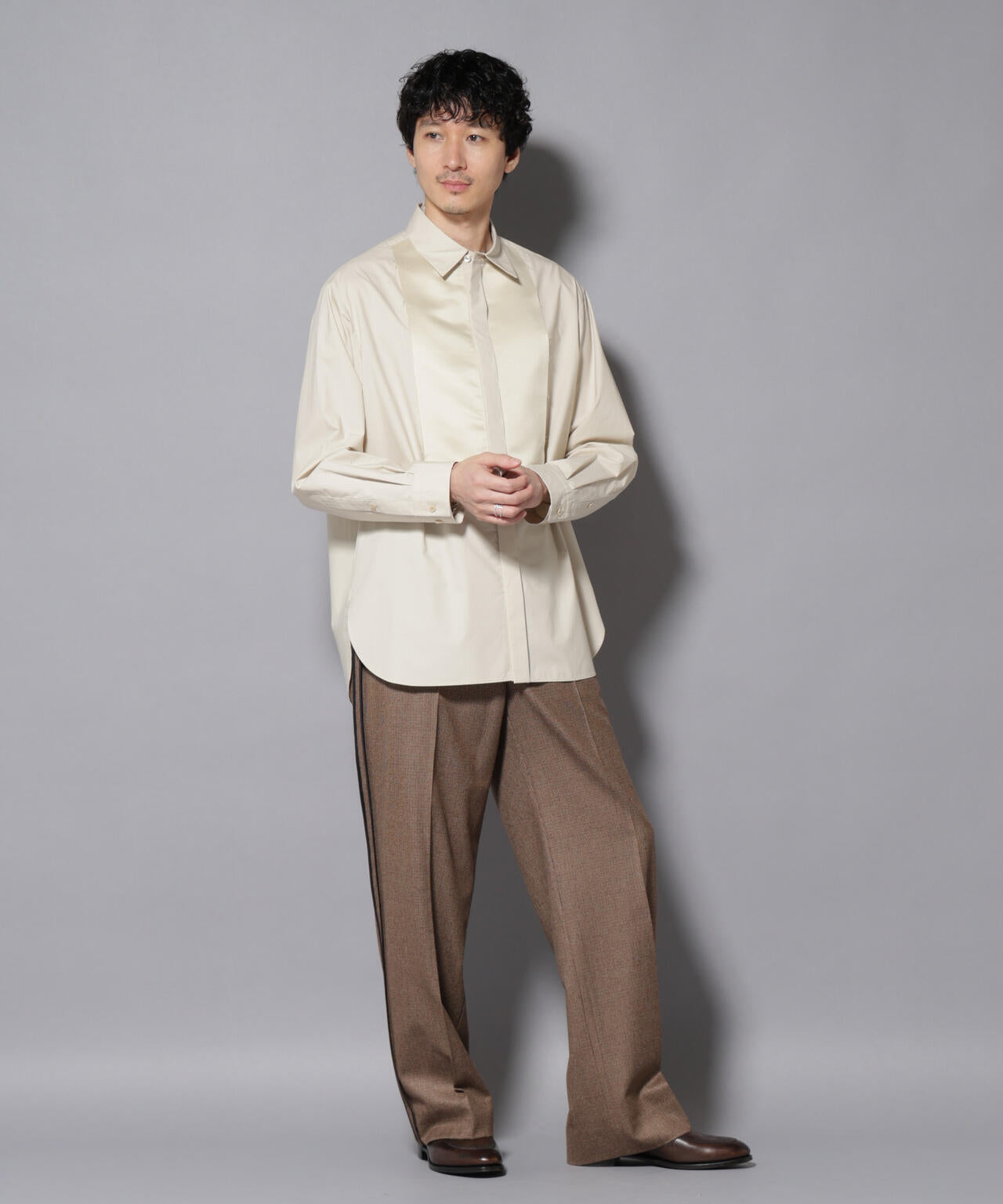 「ASSEMBLANC」インサイドアウトセレモニーパンツ 6685227241