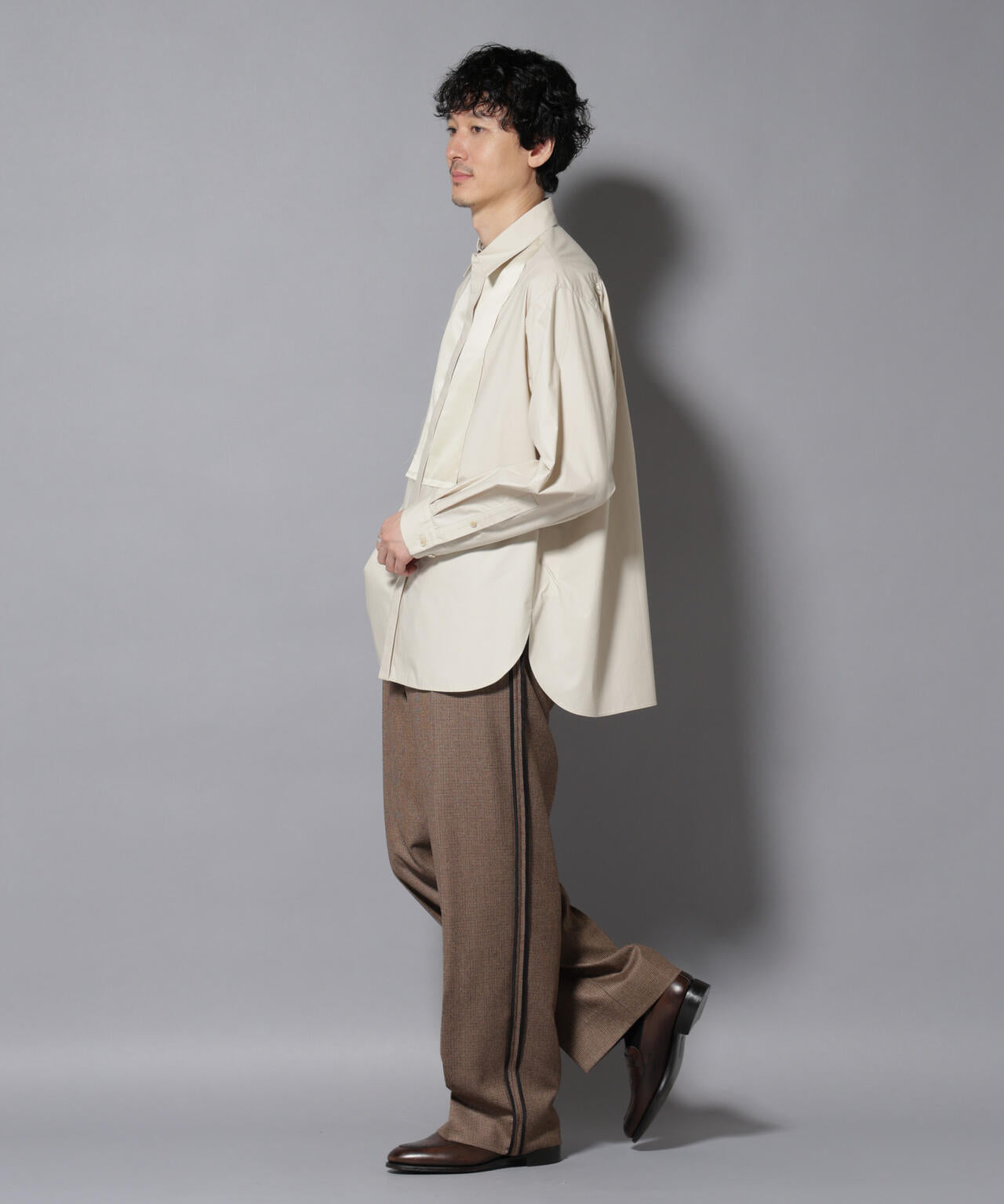 「ASSEMBLANC」インサイドアウトセレモニーパンツ 6685227241