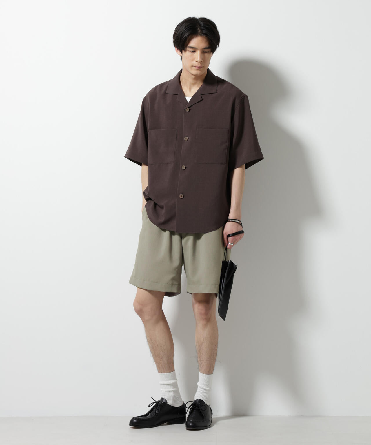 メランジドライイージーショートパンツ(セットアップ可) 6685228201