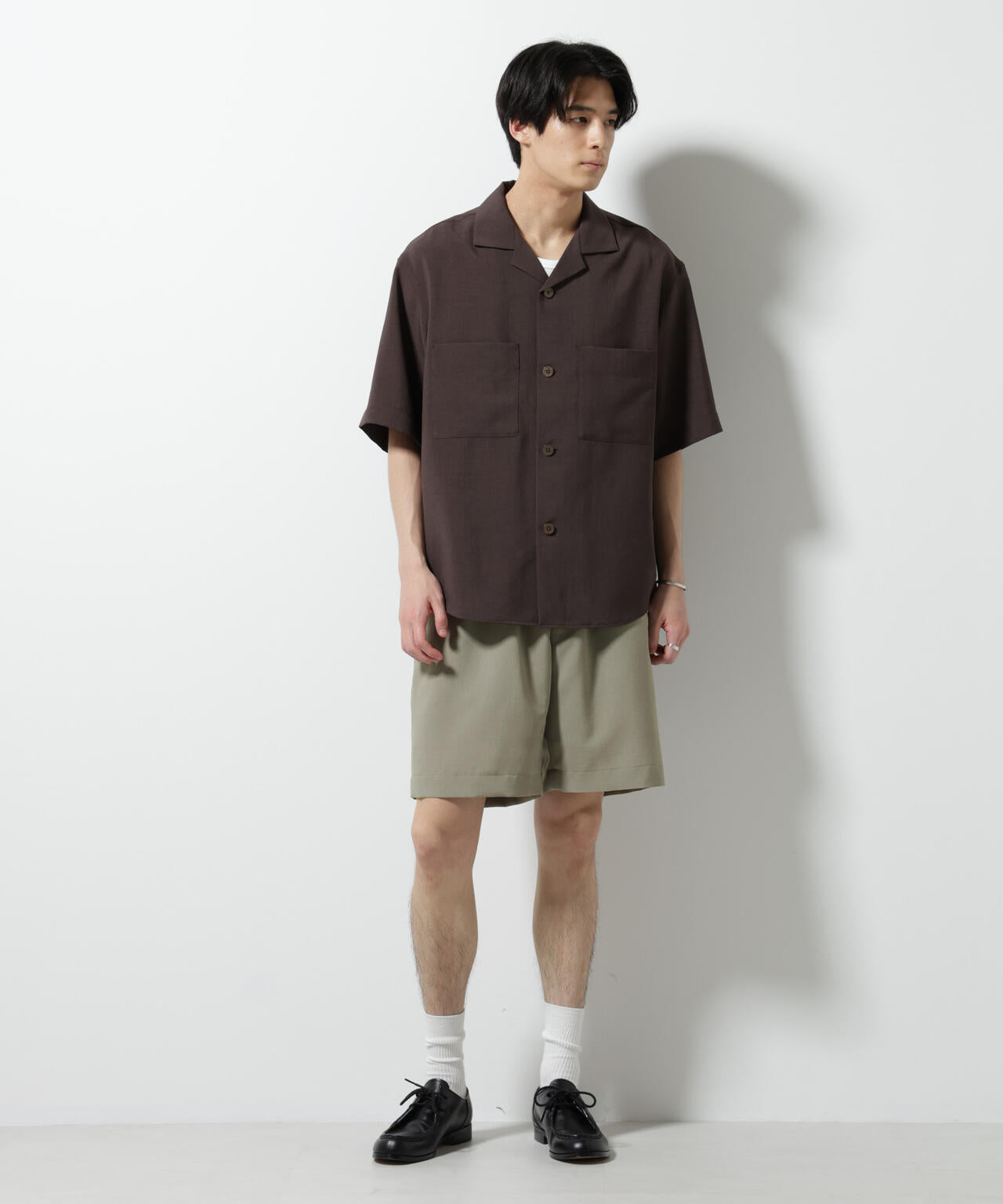 メランジドライイージーショートパンツ(セットアップ可) 6685228201