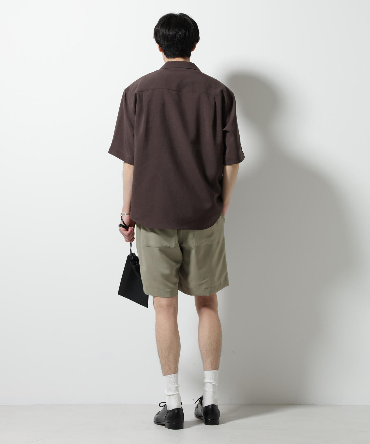 メランジドライイージーショートパンツ(セットアップ可) 6685228201