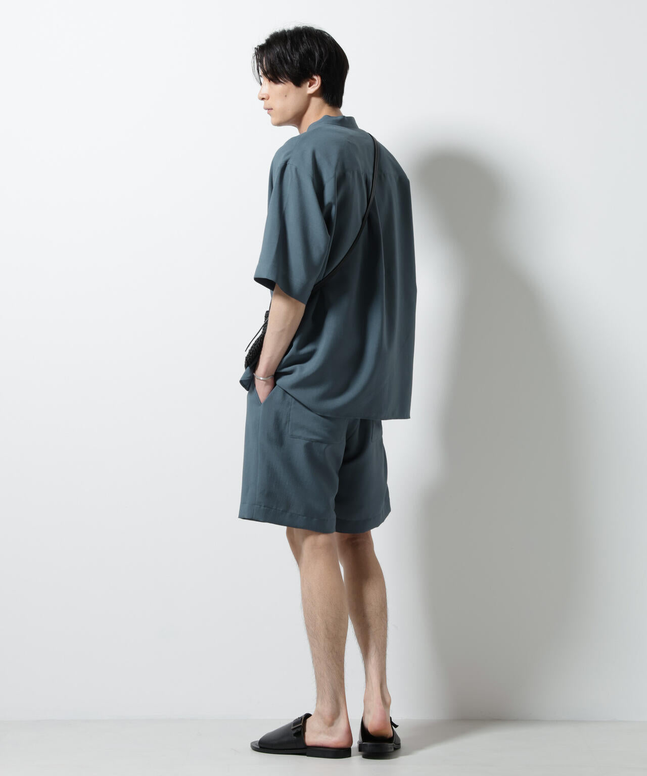 メランジドライイージーショートパンツ(セットアップ可) 6685228201