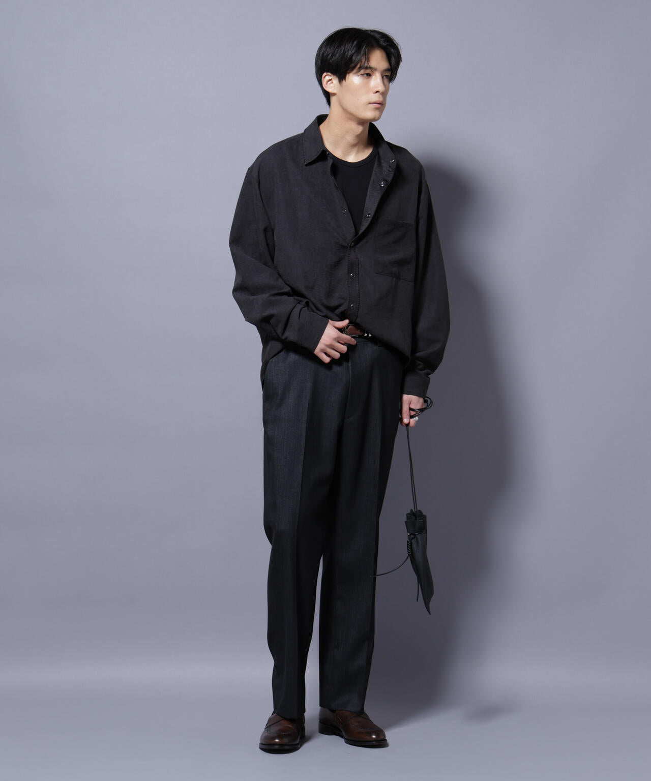 「N TROUSERS PREMIUM」ウールデニムストレートパンツ/STRETCH(セットアップ可) 6685229202