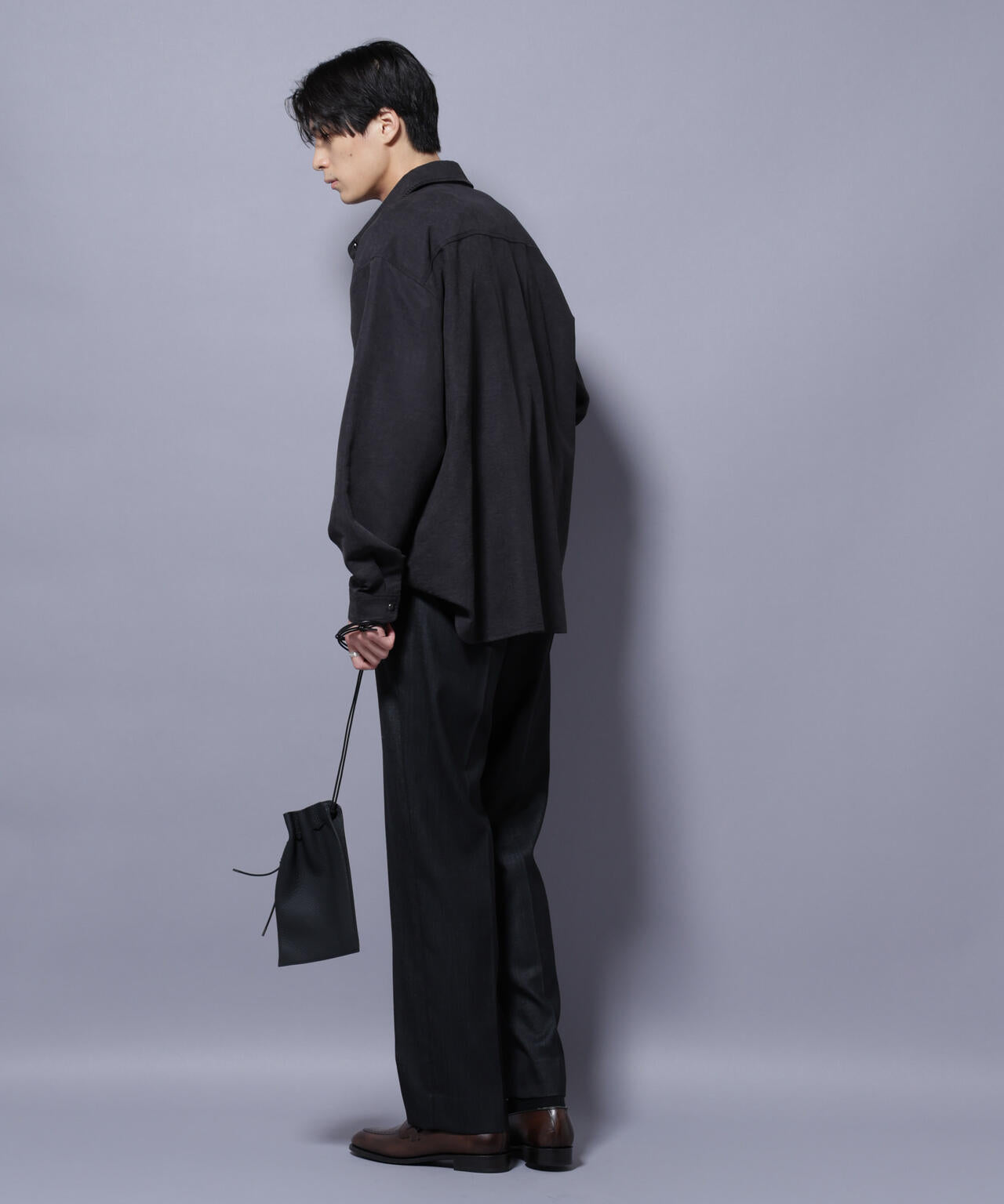 「N TROUSERS PREMIUM」ウールデニムストレートパンツ/STRETCH(セットアップ可) 6685229202