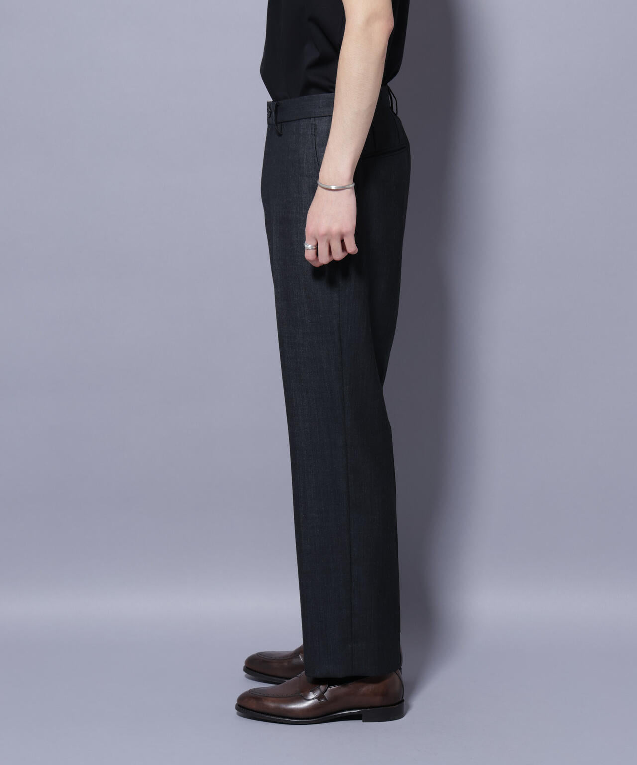 「N TROUSERS PREMIUM」ウールデニムストレートパンツ/STRETCH(セットアップ可) 6685229202