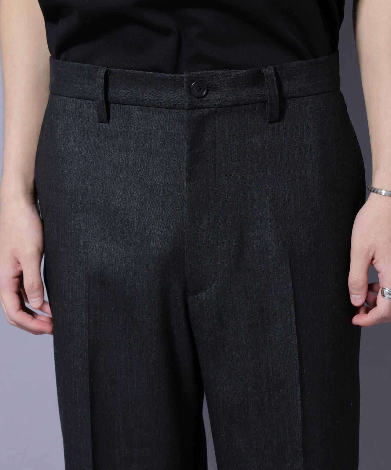 「N TROUSERS PREMIUM」ウールデニムストレートパンツ/STRETCH(セットアップ可) 6685229202