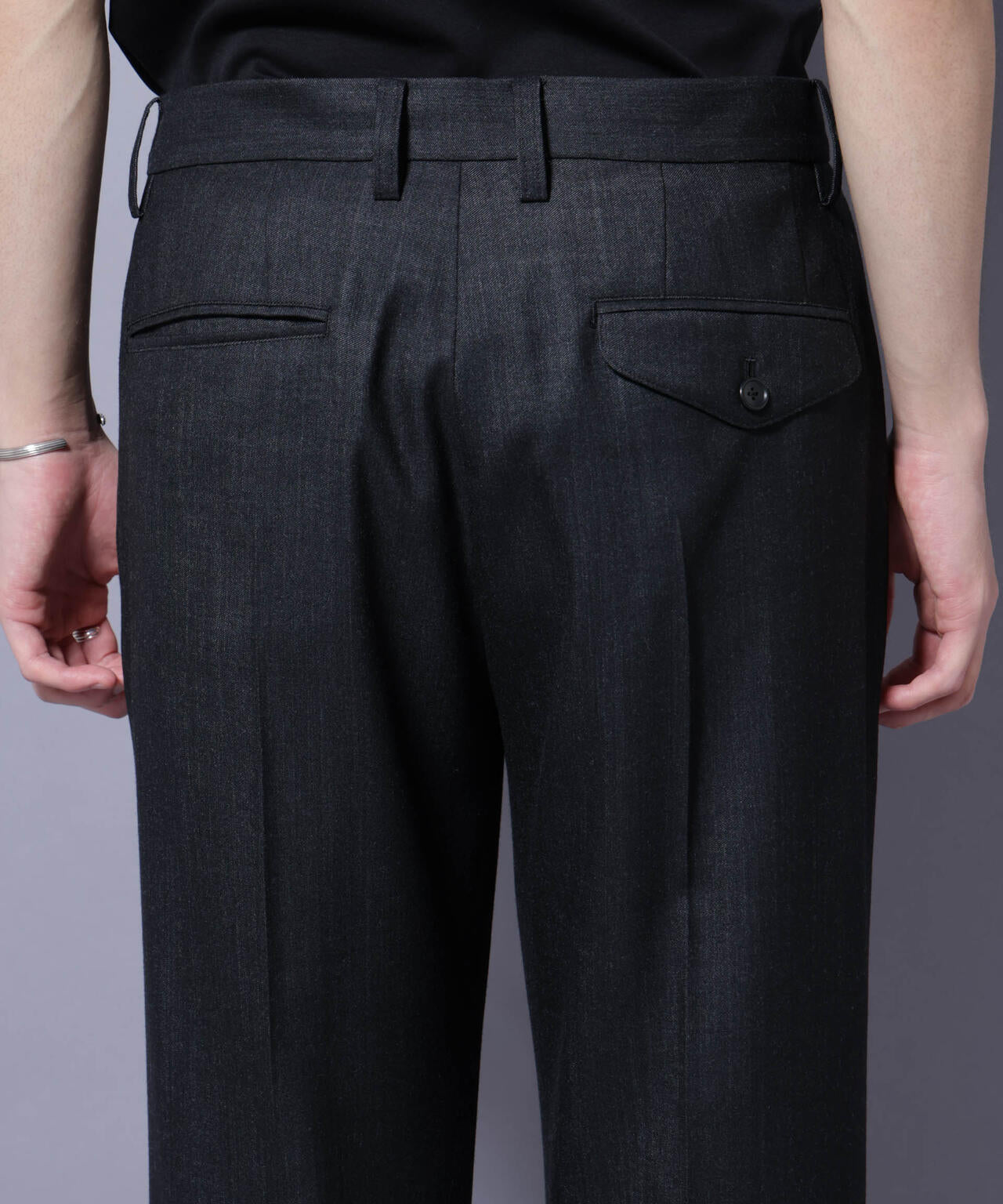 「N TROUSERS PREMIUM」ウールデニムストレートパンツ/STRETCH(セットアップ可) 6685229202