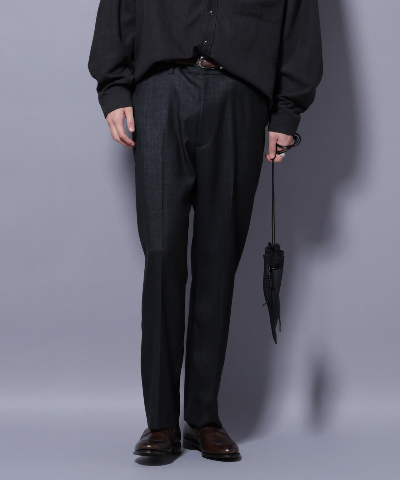 「N TROUSERS PREMIUM」ウールデニムストレートパンツ/STRETCH(セットアップ可) 6685229202