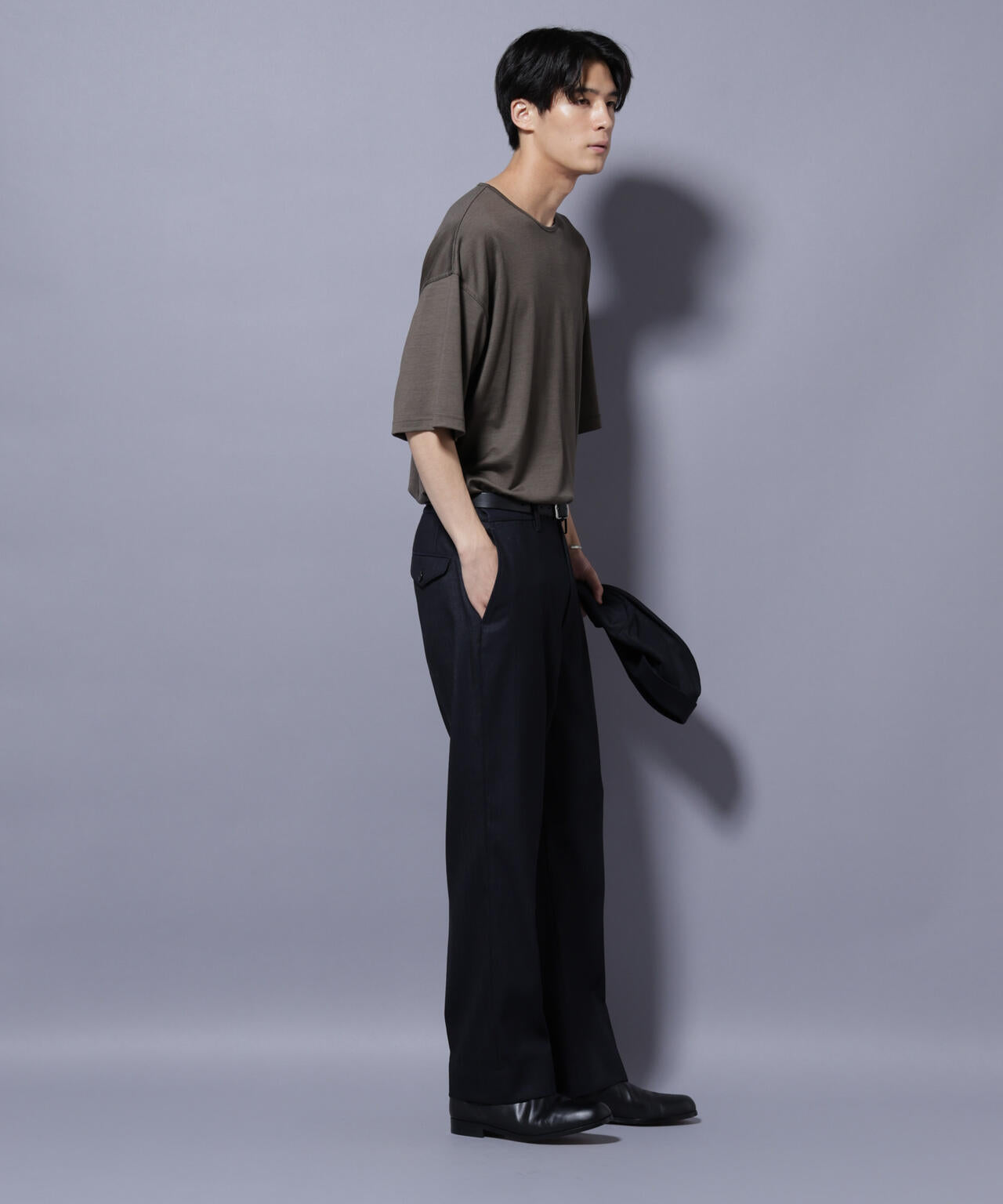 「N TROUSERS PREMIUM」ウールデニムストレートパンツ/STRETCH(セットアップ可) 6685229202