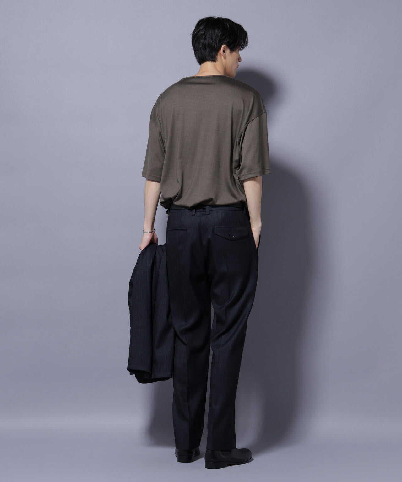 「N TROUSERS PREMIUM」ウールデニムストレートパンツ/STRETCH(セットアップ可) 6685229202