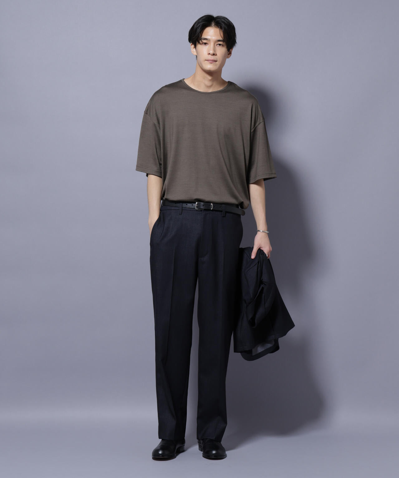 「N TROUSERS PREMIUM」ウールデニムストレートパンツ/STRETCH(セットアップ可) 6685229202
