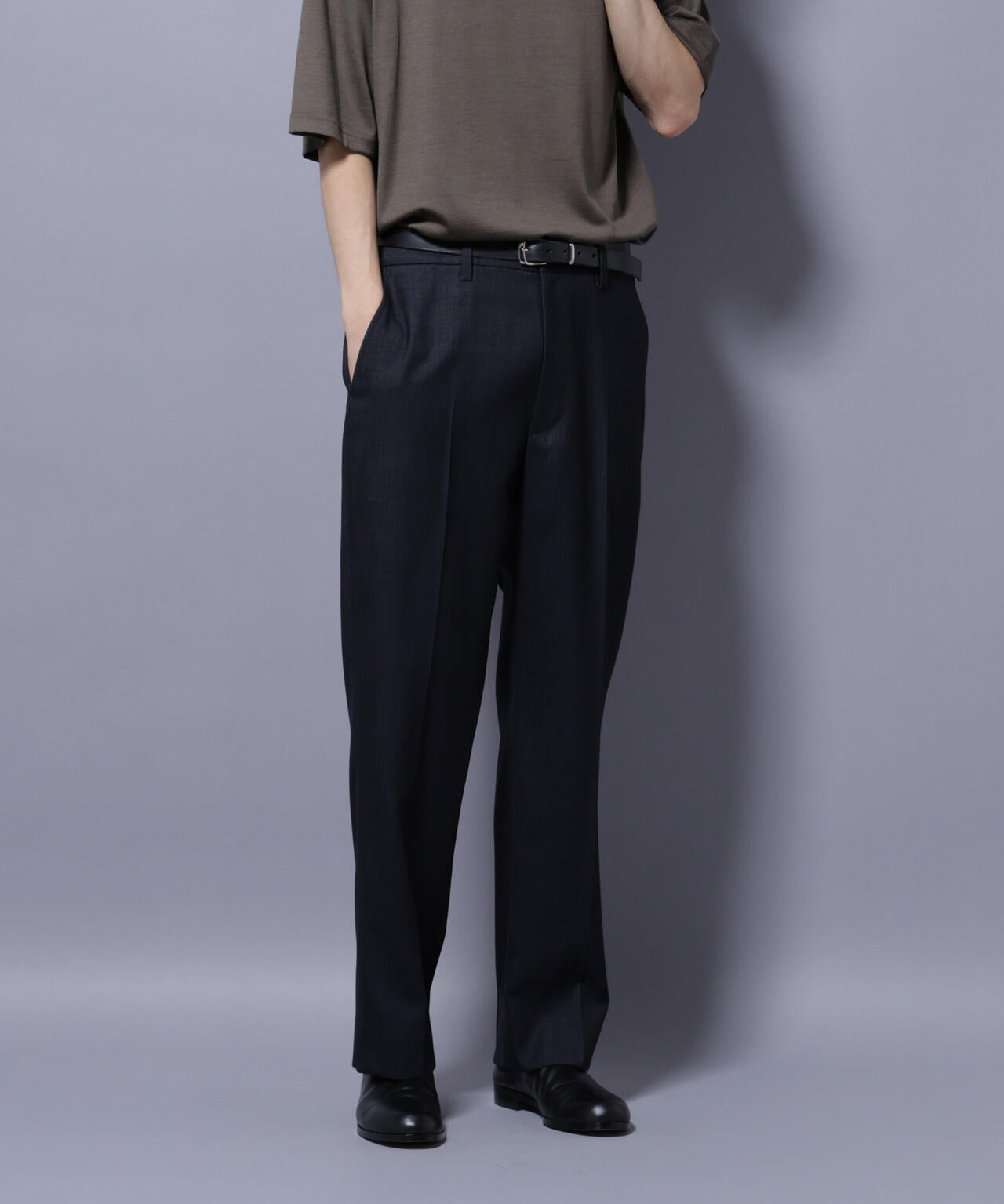 「N TROUSERS PREMIUM」ウールデニムストレートパンツ/STRETCH(セットアップ可) 6685229202