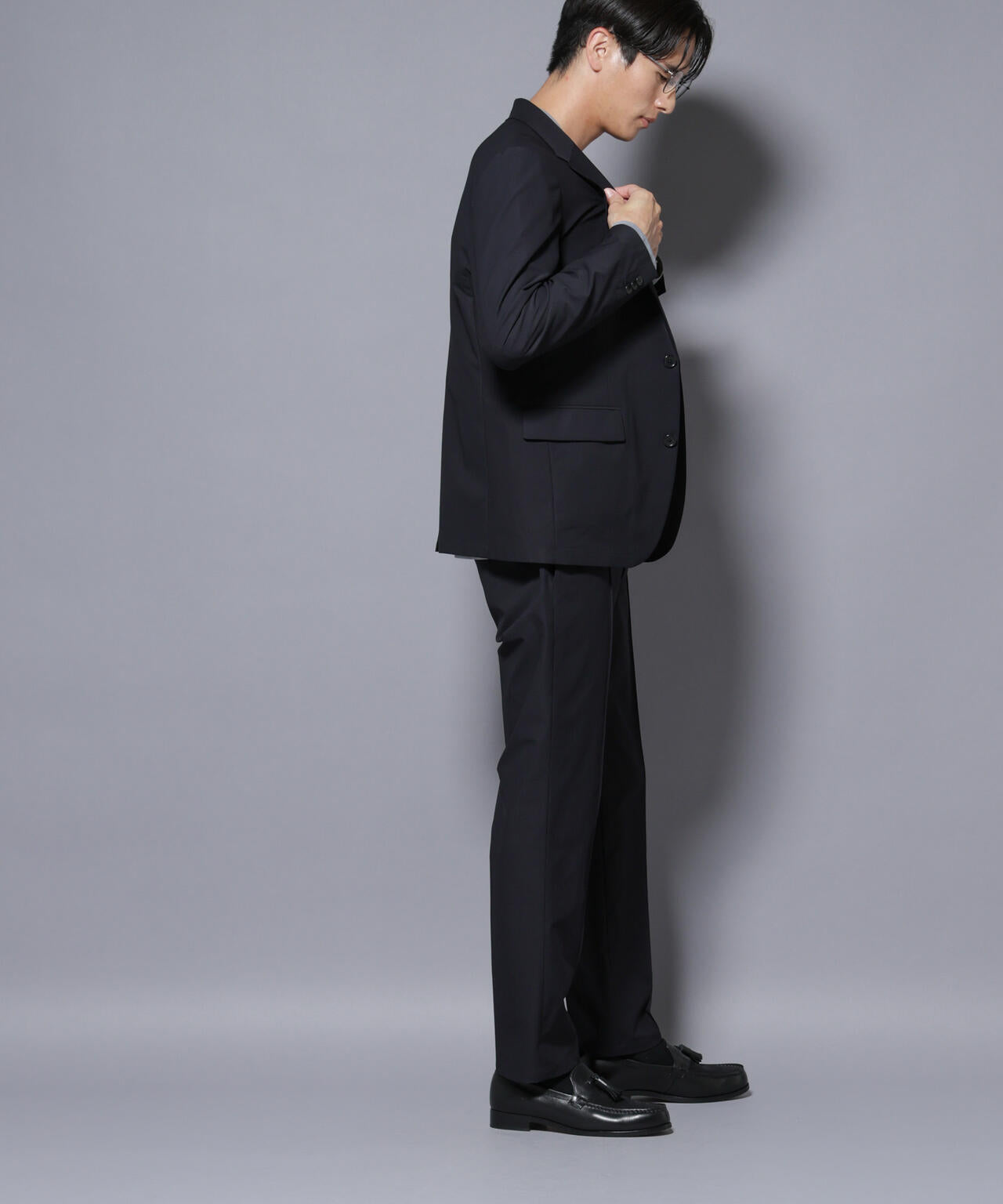 「N TROUSERS BASIC」TEXBRID(R) ツイルパンツ/ストレッチ・撥水(セットアップ可) 6685229203