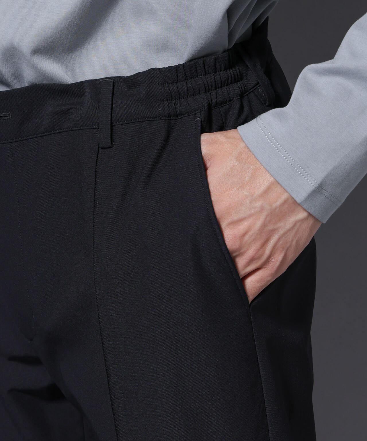 「N TROUSERS BASIC」TEXBRID(R) ツイルパンツ/ストレッチ・撥水(セットアップ可) 6685229203