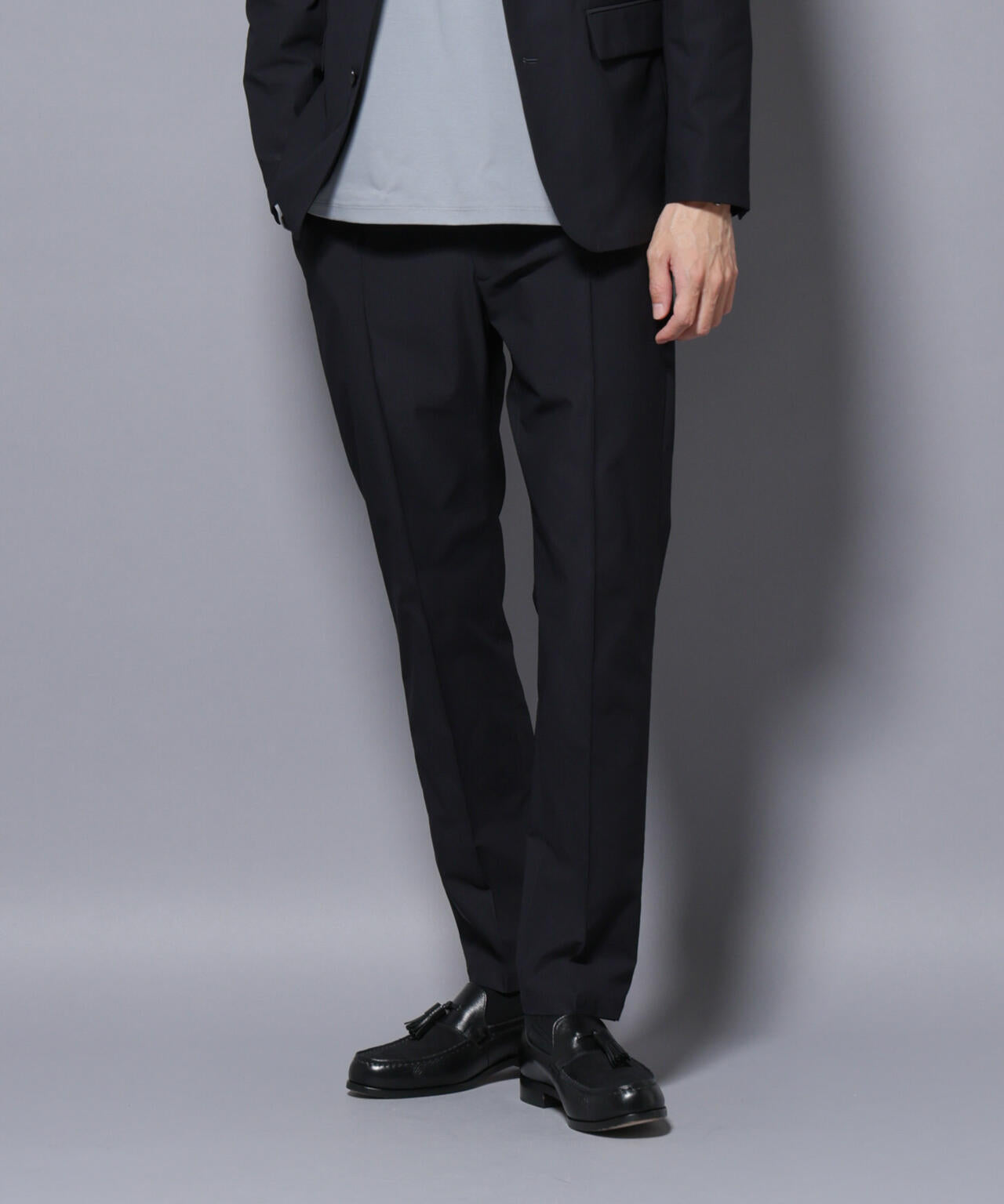 「N TROUSERS BASIC」TEXBRID(R) ツイルパンツ/ストレッチ・撥水(セットアップ可) 6685229203